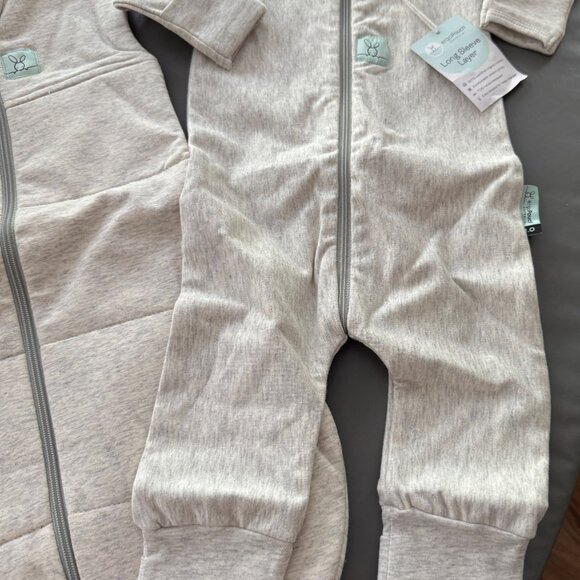 organic cotton swaddle bag and pajama bundle - Picture 8 of 14